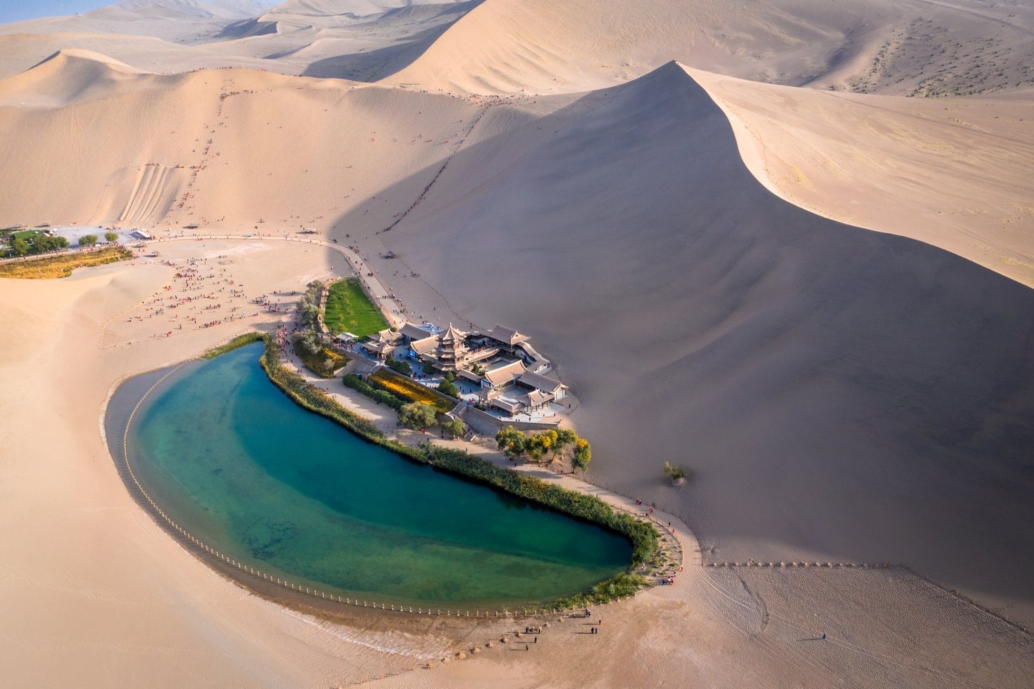 Crescent Lake, Dunhuang, China