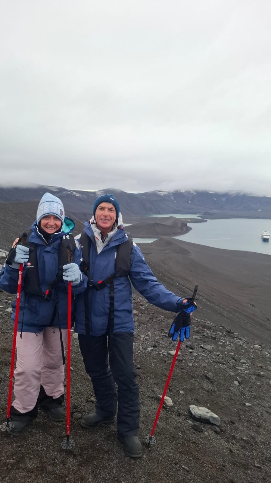 Inspiring Vacations travellers in Antarctica