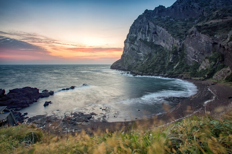 Jeju Island coastline