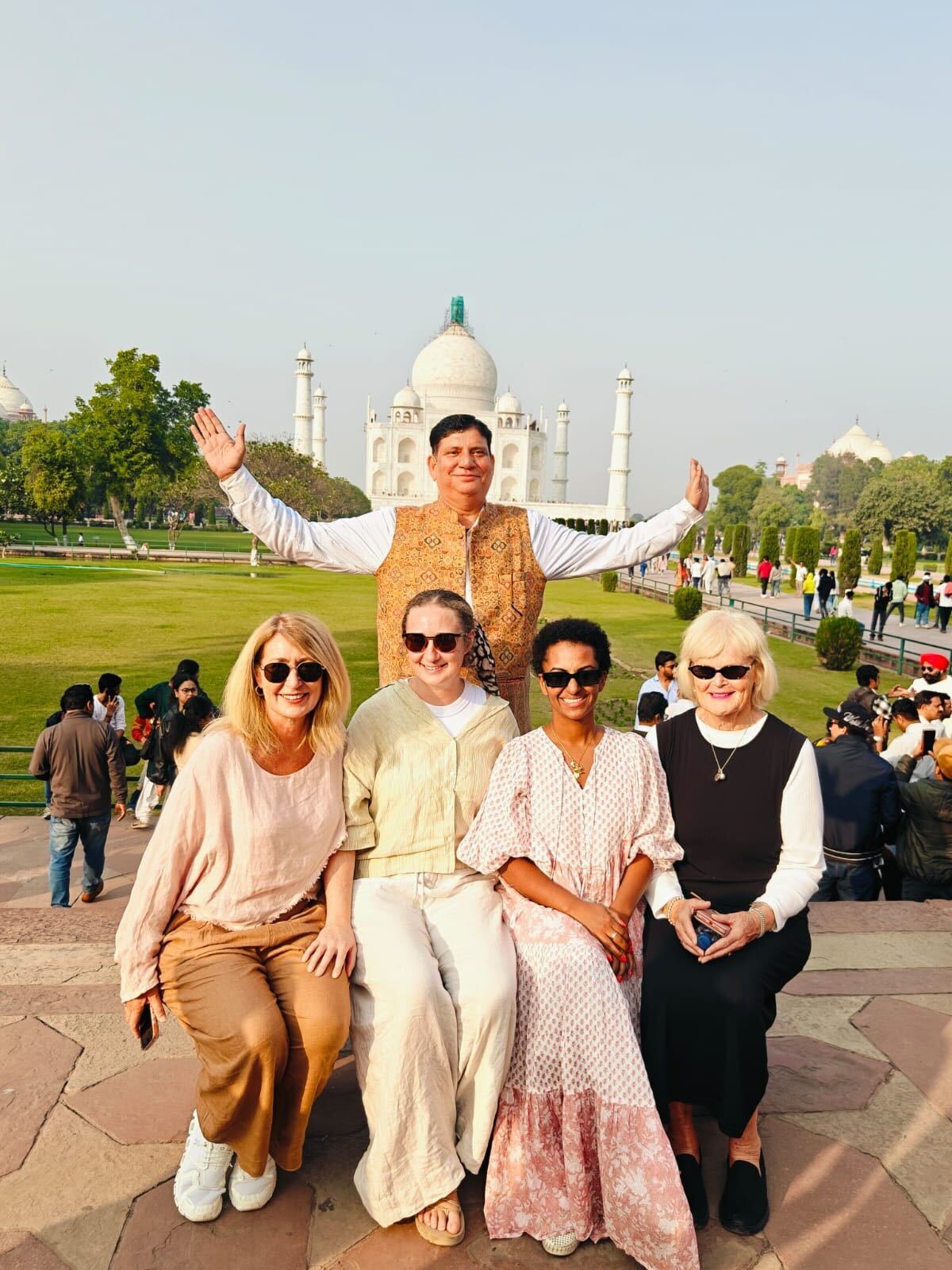 The Taj Mahal at Agra