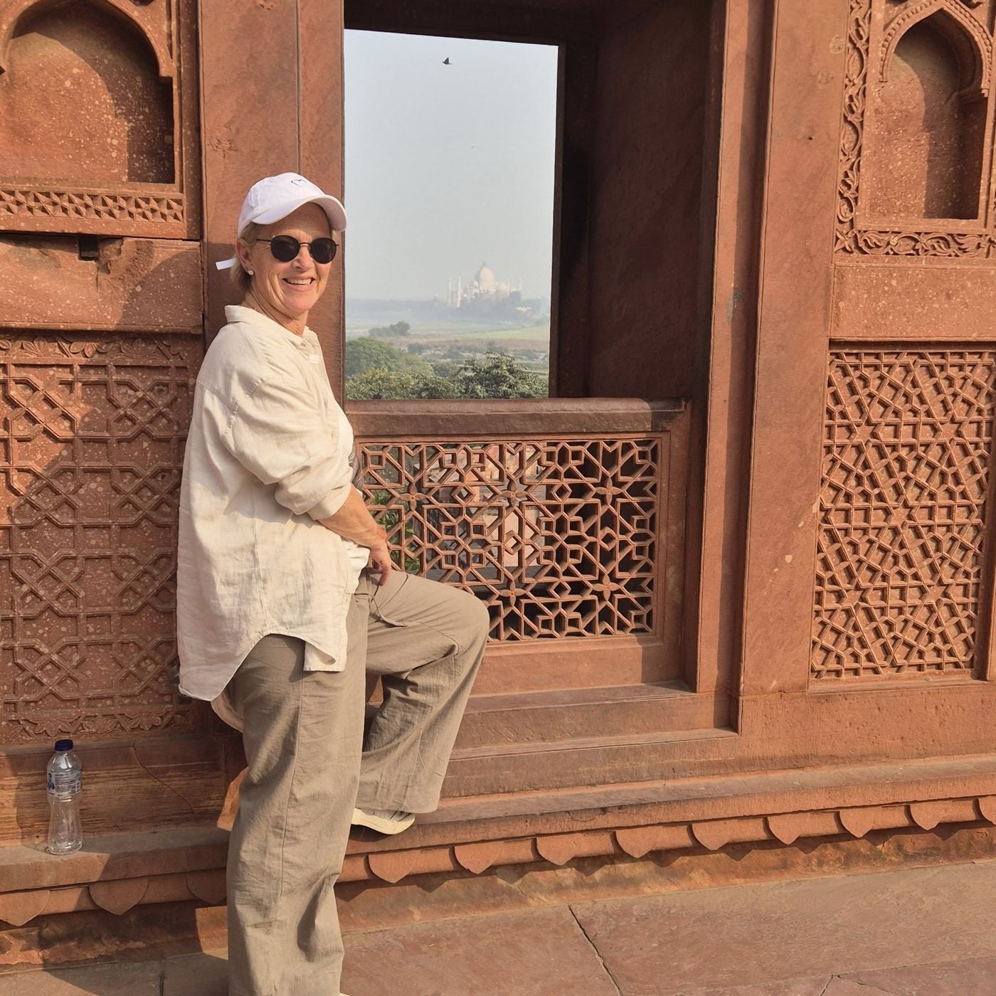 Traveller in Agra